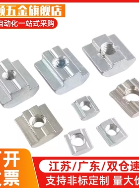 AHN21-206/308/408/4010/G306/G408-M4/M5/M6/M8/M10滑块螺母