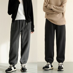 高个可穿 女装 A类560g奥粒绒厚款 秋冬款 长裤 女士暖熊绒过冬卫裤