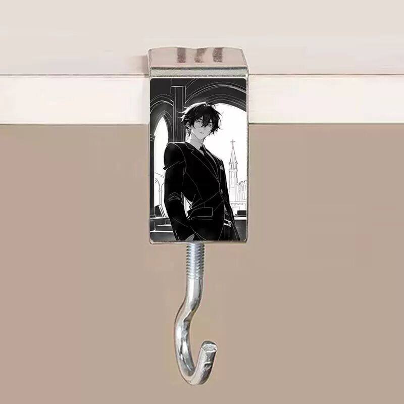 十日终焉陈俊南学生书包挂钩书桌同人周边螺旋挂钩挂包免粘贴便携,商业/办公家具,挂钩,淘宝优惠券,粉丝福利购,淘宝优惠卷