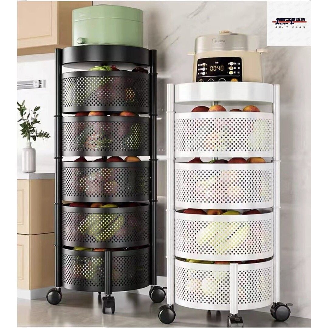 【免安装】置物架碳钢旋转儿童收纳加粗加厚加高围栏蔬果儿童衣柜,住宅家具,儿童衣柜,淘宝优惠券,粉丝福利购,淘宝优惠卷