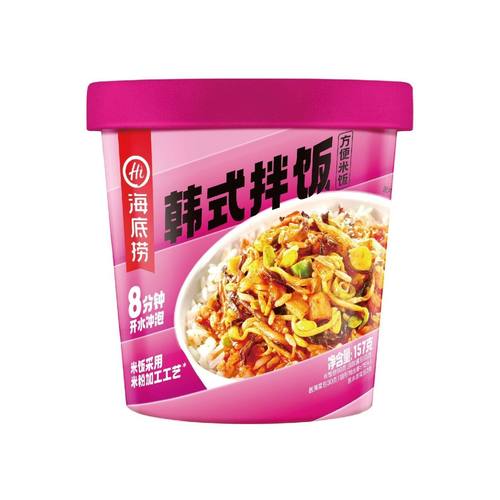 海底捞风味拌饭红烧干拌饭番茄方便米饭卤肉煲仔饭冲泡免煮食品