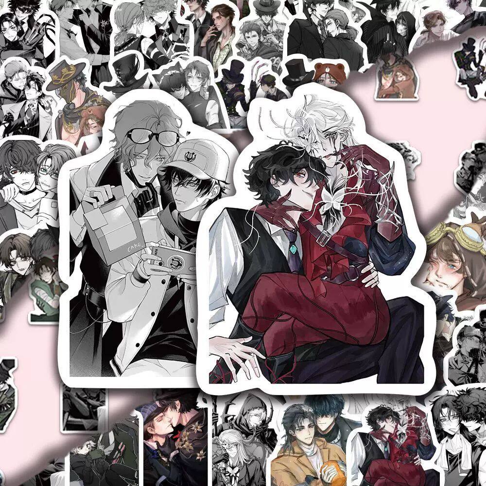 180张杰佣贴纸第五人格游戏佣兵杰克cp二次元手账笔记桌面DIY贴画,模玩/动漫/周边/娃圈三坑/桌游,桌游卡牌,淘宝优惠券,粉丝福利购,淘宝优惠卷