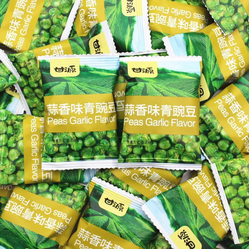 甘源238g小包青豆原味小包装蟹黄坚果香味炒货零食休闲食品