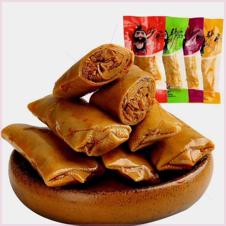 张飞夹心豆卷四川特产香菇豆腐干小包装五香麻辣休闲小零食品