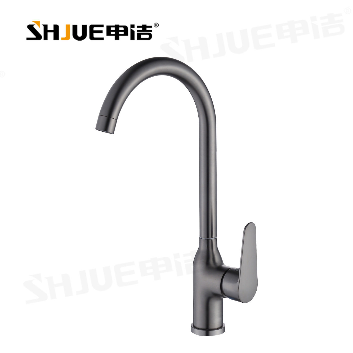 厨房全铜枪灰冷热防溅水龙头家用洗菜盆水槽可旋转洗碗池高仪同款,家装主材,厨卫龙头配件,淘宝优惠券,粉丝福利购,淘宝优惠卷