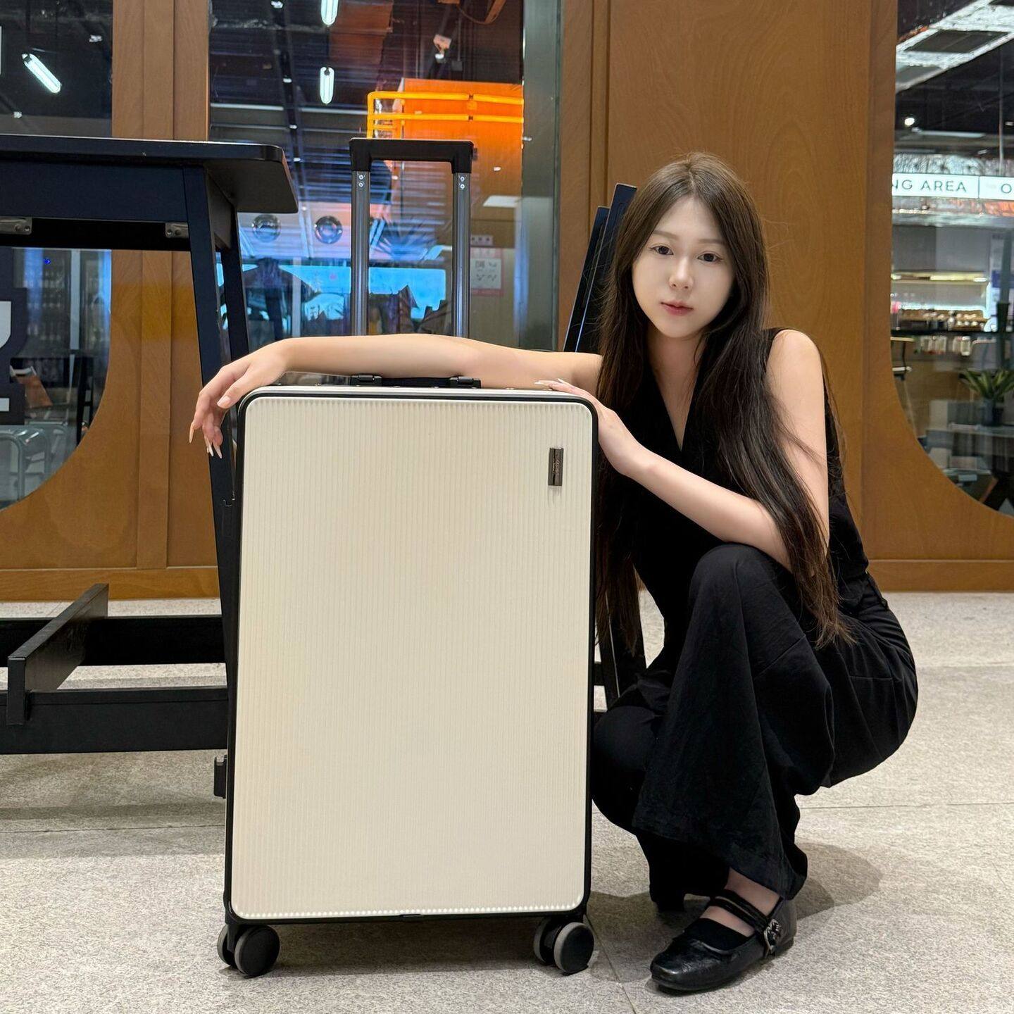 2025新款行李箱商务高品质旅行箱高端20寸登机箱24寸大容量密码箱,箱包皮具/热销女包/男包,旅行箱,淘宝优惠券,粉丝福利购,淘宝优惠卷