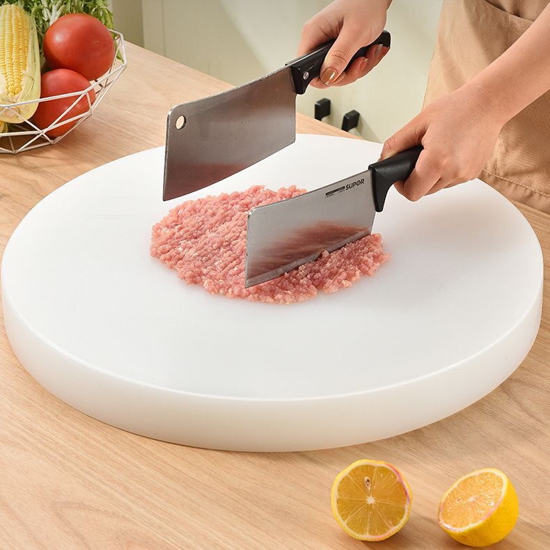 加厚实心切菜板食品级PE塑料材质防霉抗菌家用砧板商用砍骨防裂