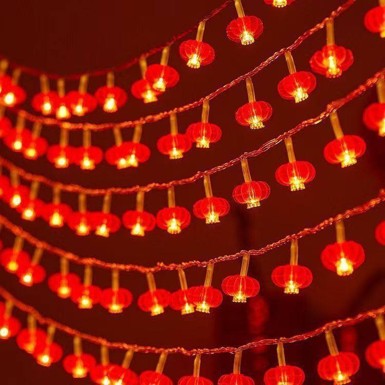 LED太阳能小红灯笼灯串中国结福字喜庆灯春节元宵新年氛围装饰 灯,节庆用品/礼品,装饰灯,淘宝优惠券,粉丝福利购,淘宝优惠卷