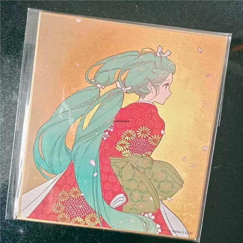 现货日谷 东京国立博物馆联名初音未来回首色纸,模玩/动漫/周边/娃圈三坑/桌游,海报/色纸,淘宝优惠券,粉丝福利购,淘宝优惠卷