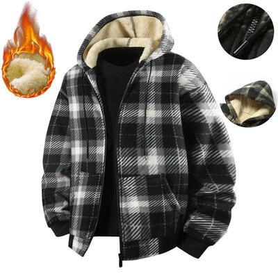 New versatile checkered design thickened fashionable casual