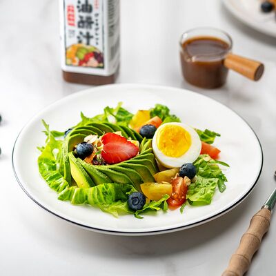 云山半油醋汁0脂沙拉汁日式和风0糖健身餐水煮菜色拉汁蔬菜沙拉酱