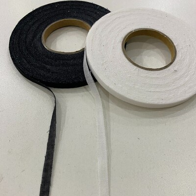 服装辅料50D有纺粘合衬0.6cm嵌条衬双面绒专用嵌条定型热熔胶条