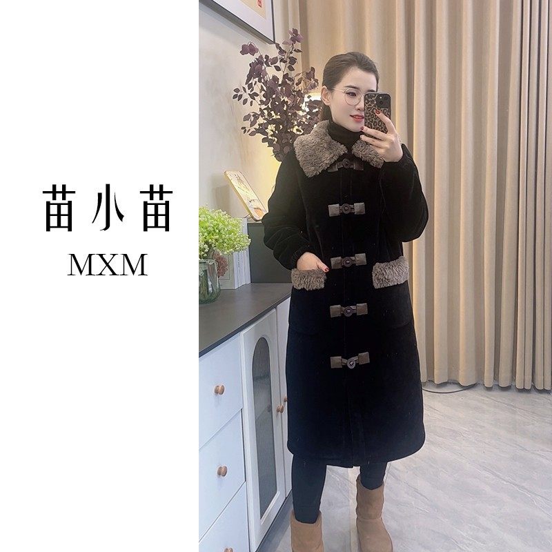 苗小苗新款毛领长袍睡衣女冬季三层加厚可外穿家居服加绒长款裙袍,女装/女士精品,常规大码外套,淘宝优惠券,粉丝福利购,淘宝优惠卷