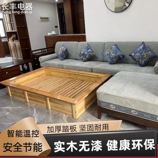 湖南怀化实木大号电火箱烤火箱家用电火桶火箱火桶客厅取暖器