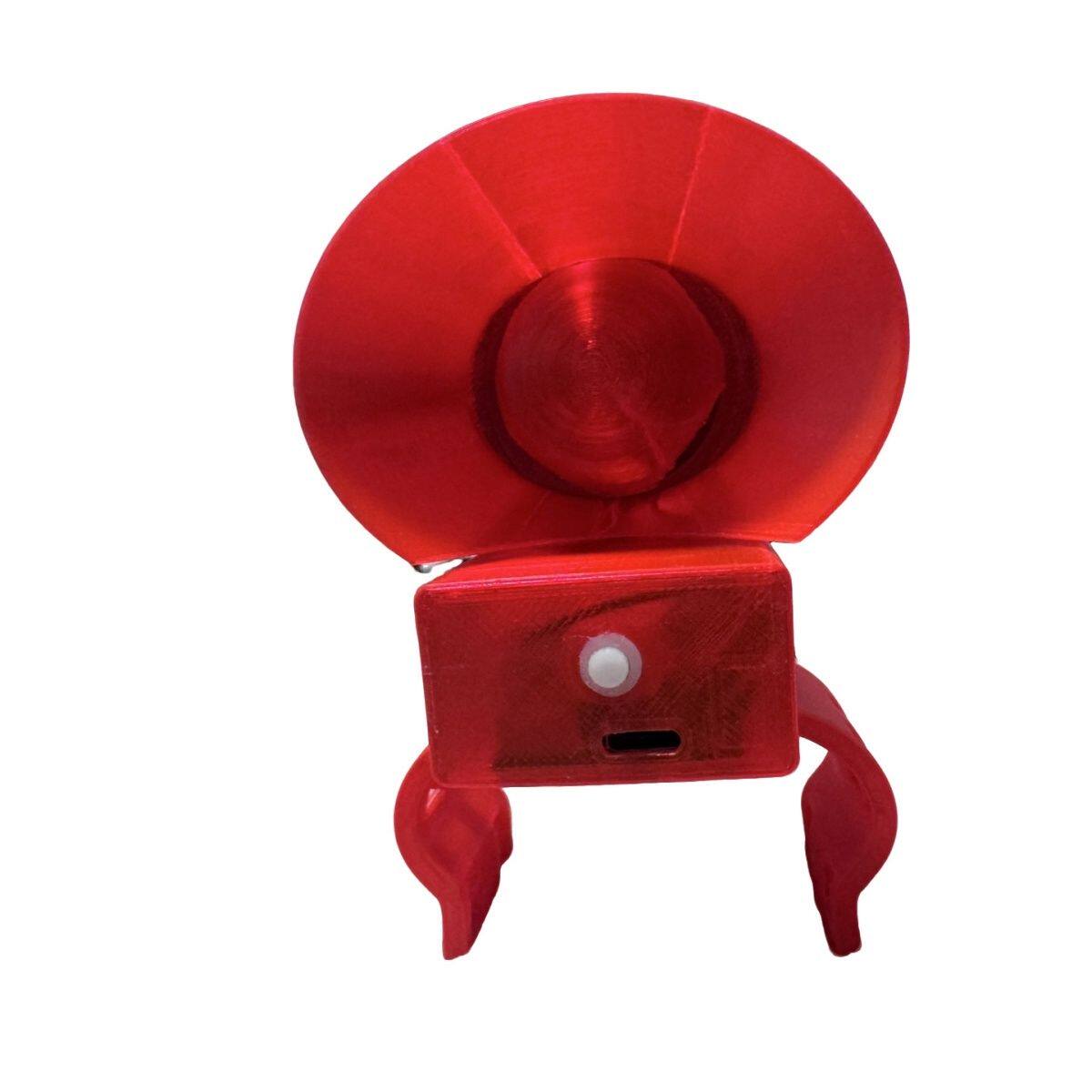 无人机喊话器自带内存循环播放音乐大功率型500米红色道具婚庆