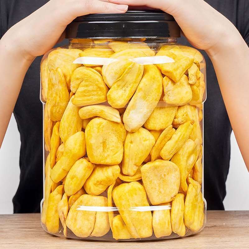 即食菠萝蜜脆干罐装菠萝蜜冻干脆片脱水果干新鲜果脯果干休闲零食