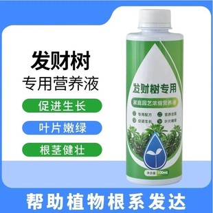 发财树营养液通用生根土壤水溶肥黄叶掉叶花肥叶子黄植物花卉园艺