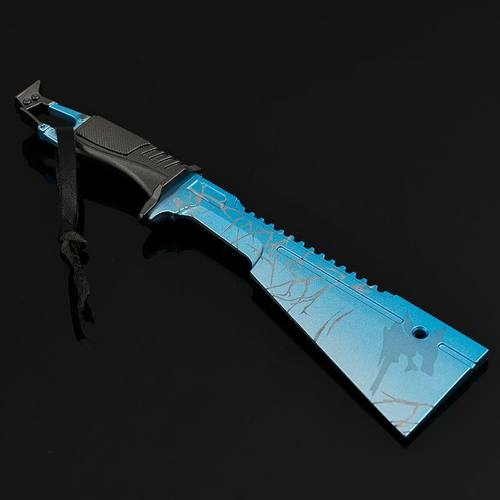 暗区突围霜狼生存刀金属武器玩具游戏道具模型合金摆件手办18CM