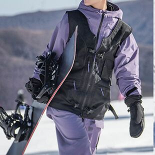 新款潮牌高街坎肩多功能多口袋设计背心男女痞帅户外单板双板马甲