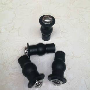 通用马桶盖膨胀螺丝单球橡胶螺栓坐便盖铰链固定配件通用盖板螺丝