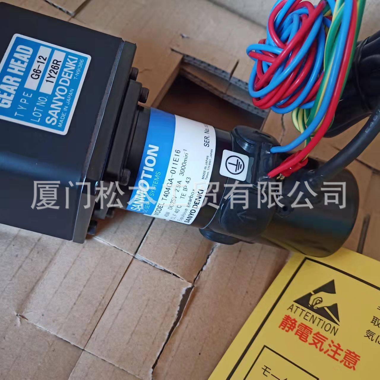 T404GA-011E16 T506B-412E16山羊伺服电机  GF马达535017577