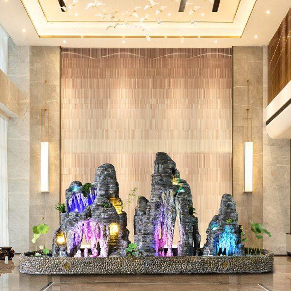 大型假山流水喷泉摆件别墅花园庭院户外阳台鱼池装饰品公室景观,家居饰品,户外/庭院摆件,淘宝优惠券,粉丝福利购,淘宝优惠卷