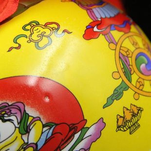 观自在敏珠林宝瓶民族风八吉祥宝瓶家居办公工艺桌面摆件装臧净瓶