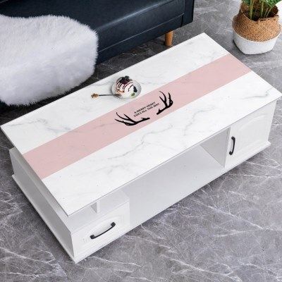 网红茶几桌布长方形客厅防水防油防烫无味皮革茶几垫Q弹免洗桌垫,居家布艺,茶几垫,淘宝优惠券,粉丝福利购,淘宝优惠卷