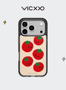 韩国VICXXO Sammyo store小番茄 TTIBU TTIBU磁吸手机壳适用iPhone16/17pm卡通韩流女生手机壳磁吸粘贴式背贴