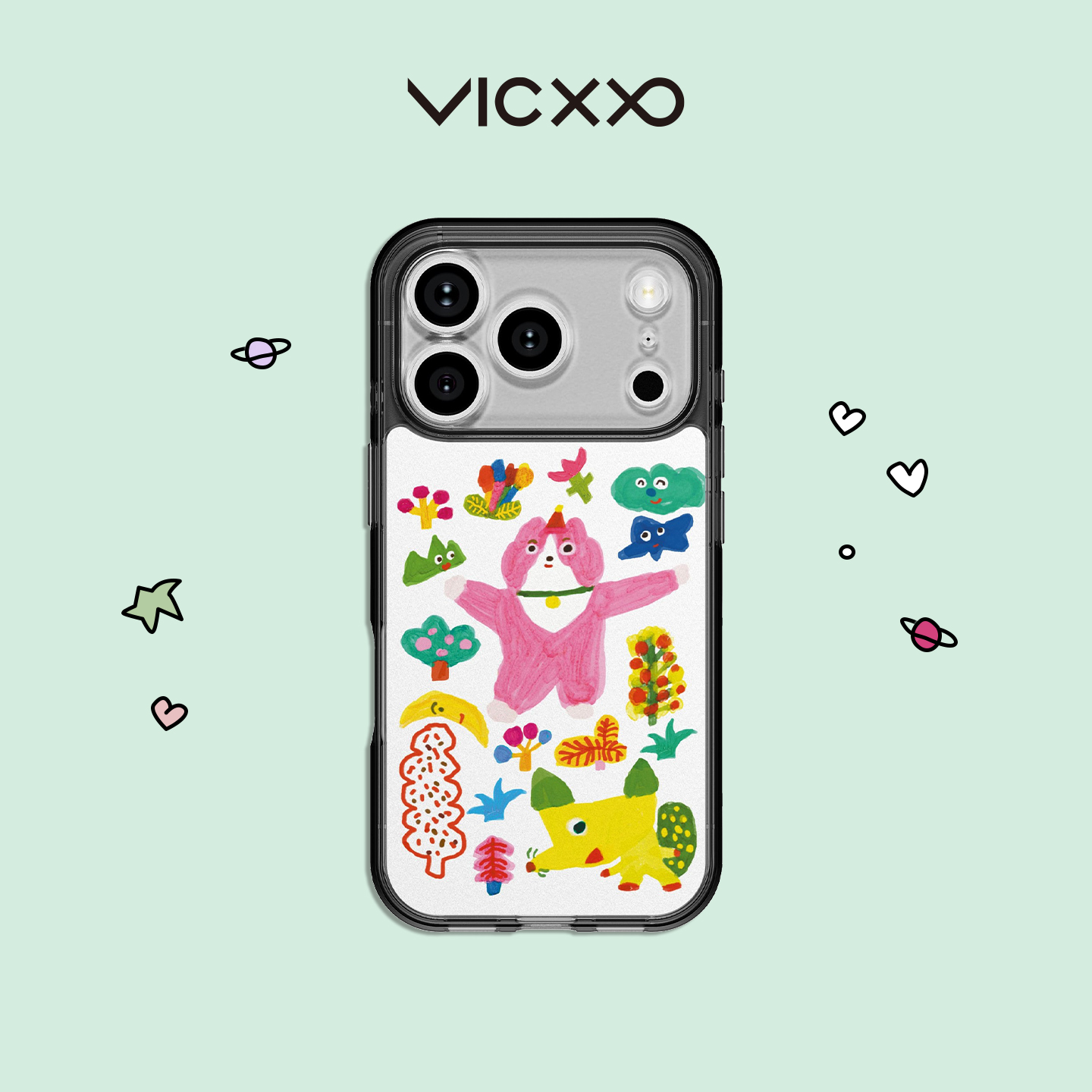 VICXXO适用苹果16/17手机壳