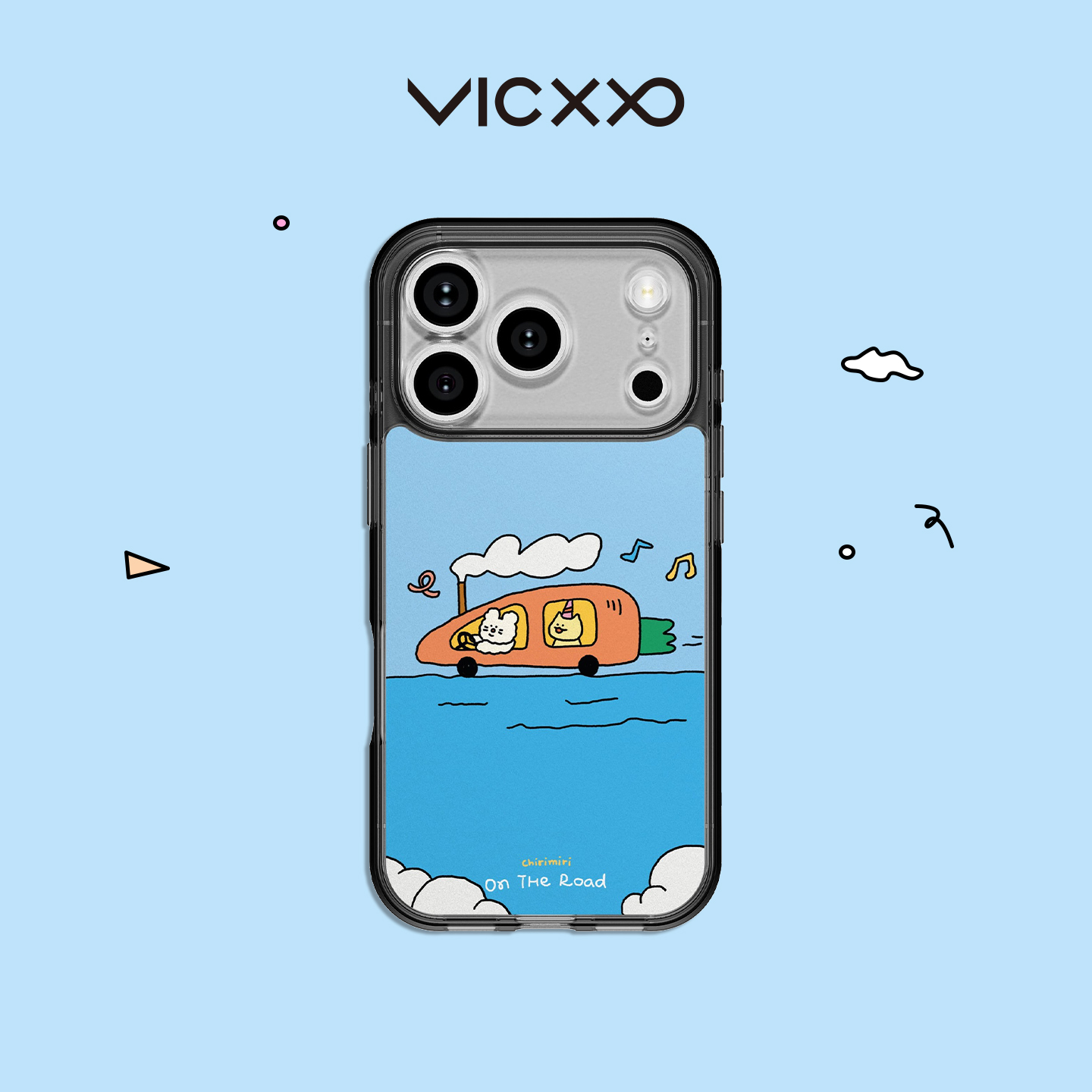 VICXXO适用苹果16/17手机壳