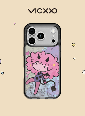 韩国VICXXO SUSIE 小恶魔 TTIBU TTIBU手机壳潮流卡通艺术联名款适用苹果17/16promax/pro手机保护套磁吸女生