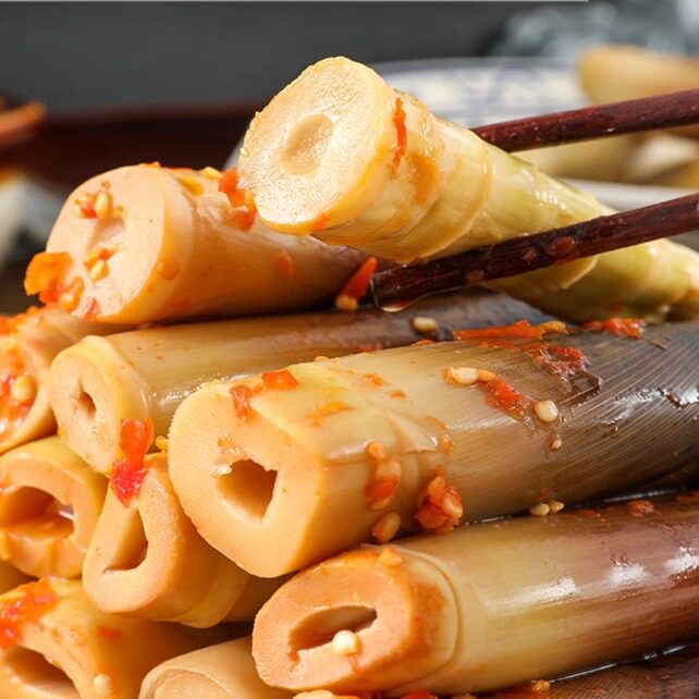 竹西施手剥笋开袋即食500g泡椒脆笋三种口味鲜嫩鲜脆新鲜爽口