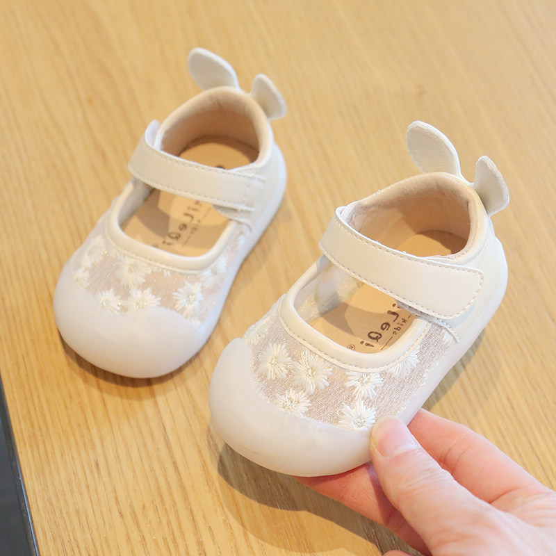 春夏季新款宝宝凉鞋软底公主鞋网面1一2岁婴儿学步鞋女童透气单鞋,童鞋/婴儿鞋/亲子鞋,学步鞋,淘宝优惠券,粉丝福利购,淘宝优惠卷