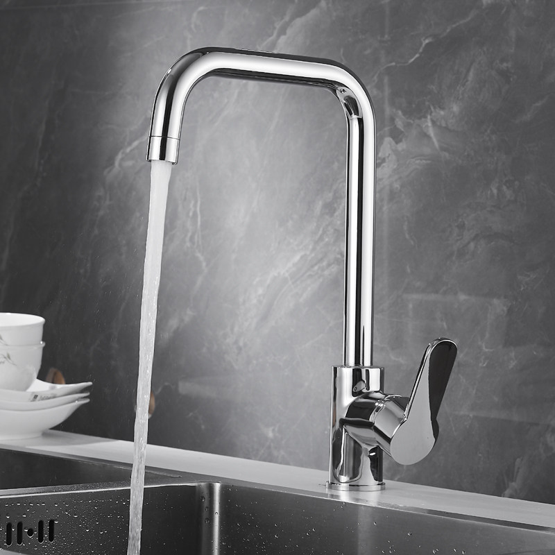厨房水龙头冷热洗菜盆家用阳台洗衣池水槽两用全铜体万向旋转防溅,家装主材,厨房龙头,淘宝优惠券,粉丝福利购,淘宝优惠卷
