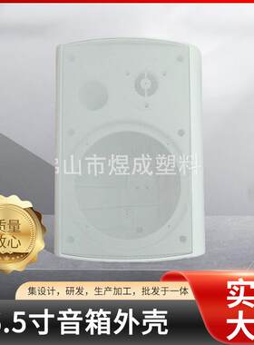 ABS材质定压扬声器音箱外壳6.5寸广播音箱空箱装有源副箱塑料壳