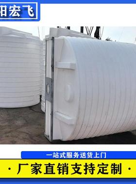 50吨加大加厚圆形滚塑容器10吨塑料水箱牛筋水塔pe大容量储水罐