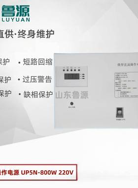 微型直流操作电源高压柜UP5N-800W220V智能一体式直流电源110V