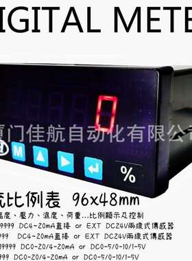 臺灣CMS-142N2兩線式直流比例表CHIAHANGDC24V兩線式電表