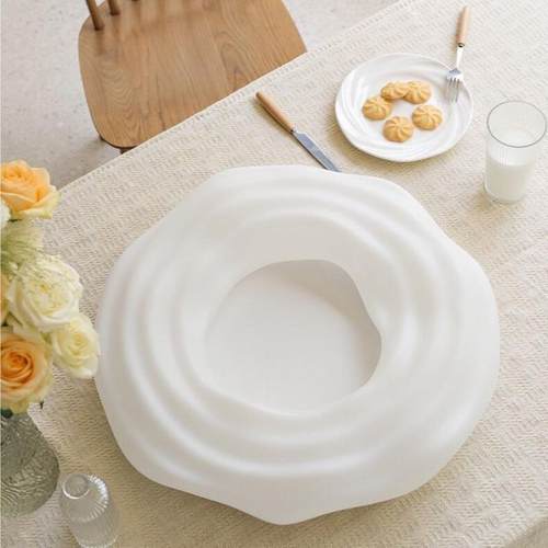 现代简约全光谱高显指个性客厅曲奇吸顶灯温馨奶油风餐厅卧室灯具