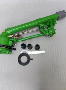 新型农业喷灌喷枪50涡轮蜗杆喷水枪草坪喷枪园林喷洒器喷灌喷头