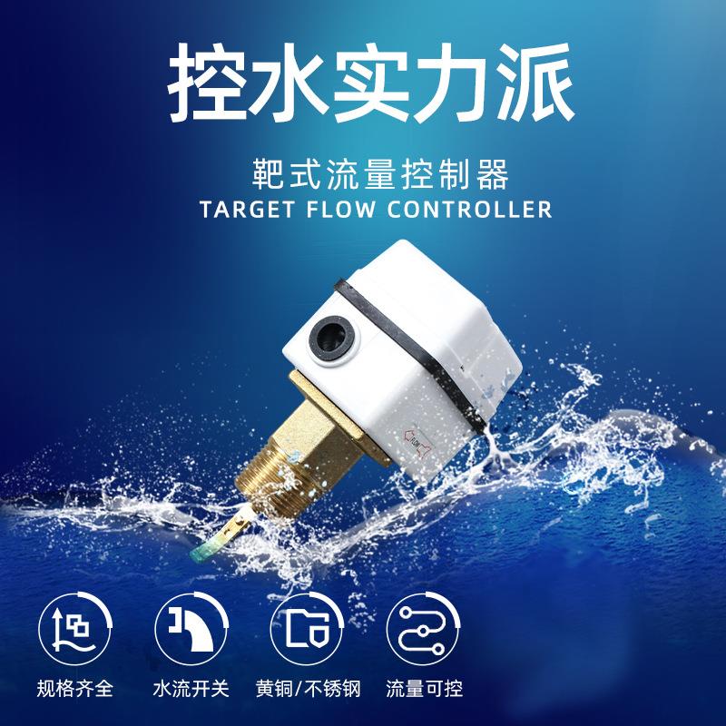 供应防尘水流开关液体流量控制器1寸4分6分STFS靶式