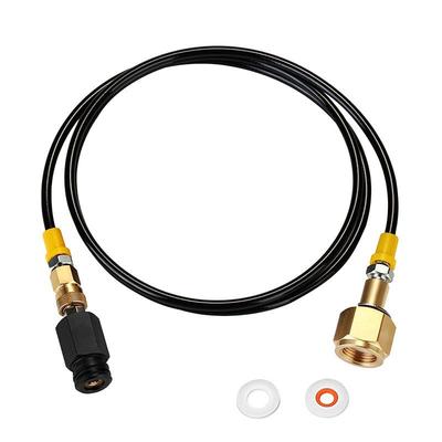 气泡水连接管W21.8-14CGA3201.5米带过滤网苏打水机充气管