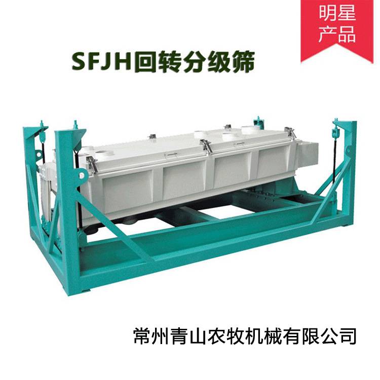 平面回转分级筛尿素饲料颗粒多层分级筛选工厂直销振动回转分级筛
