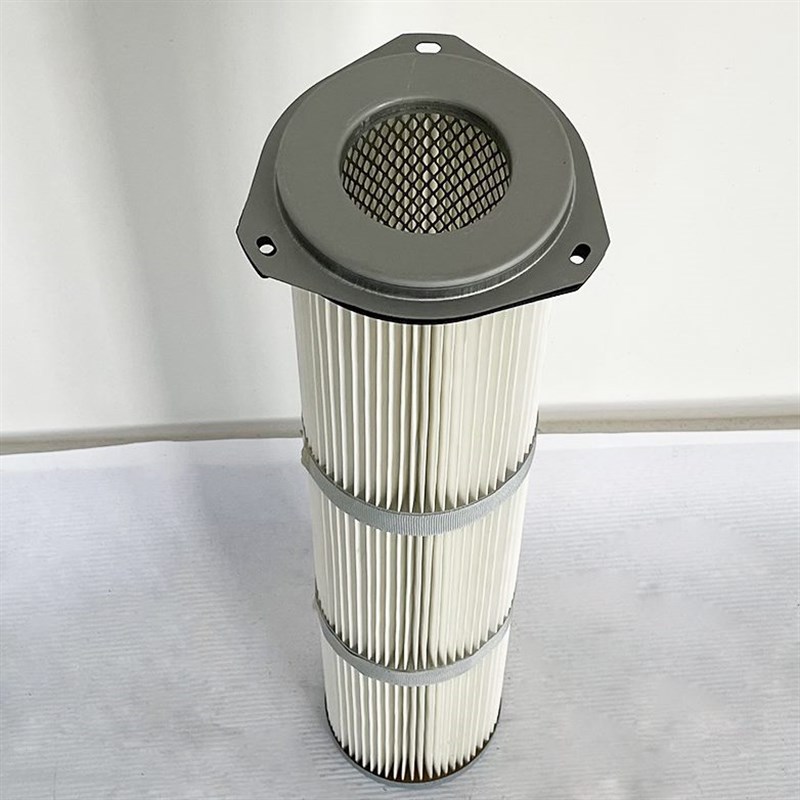 除尘滤芯滤筒上料机三耳法兰式除尘器滤芯净化空气除粉尘滤清器