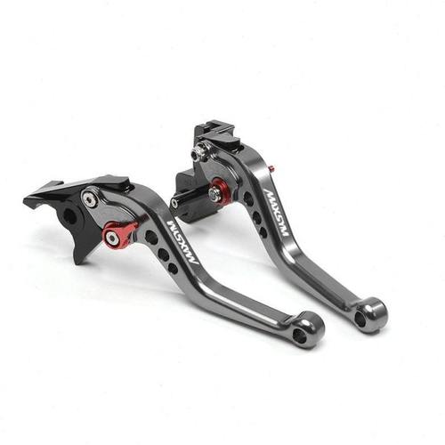 适用三阳MAXSYM400 TL500 改装两指短款刹车牛角车手把离合拉杆