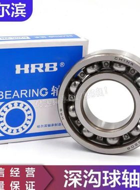 哈尔滨轴承 6316 6317 6318 6319-2RZ 2RS开式 及密封 轴承