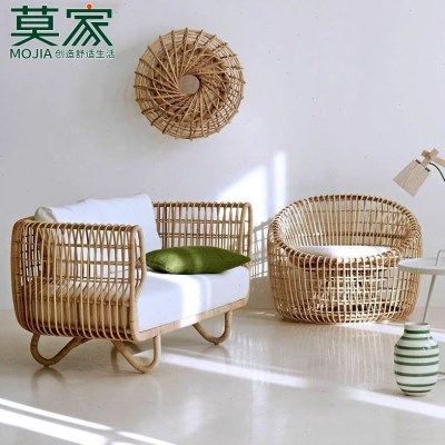 莫家休闲户外沙发庭院室外客厅酒店真藤桌椅样板房花园藤编条家具,住宅家具,户外沙发,淘宝优惠券,粉丝福利购,淘宝优惠卷