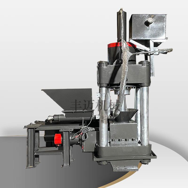 小型机床加工用铝屑压饼机 废液回收铁屑压饼成型机 铜屑压力机
