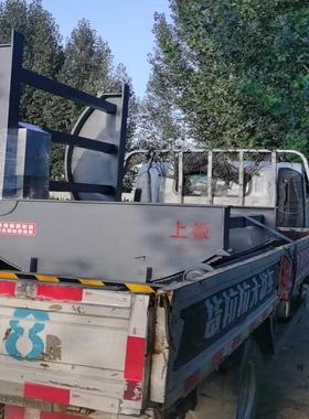 拉杆式汽车板料翻板机 原地旋转360度全自动U型翻转机 翻包机厂家